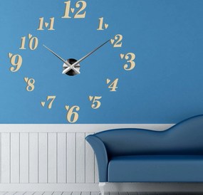 SENTOP | Veľké nalepovacie hodiny na stenu srdiečka I SENTOP 12S004+ srdiečka analógové