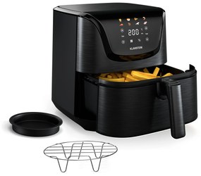 Klarstein AeroVital Deluxe teplovzdušná fritéza, 1700 W, 8 programov, vrátane príslušenstva, 200°C, Časovač
