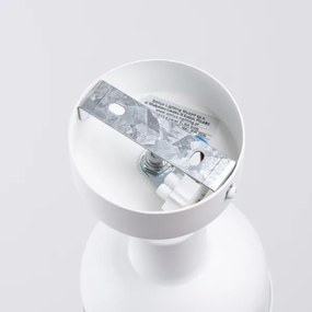 Sollux SL.1313 - Nástenné bodové svietidlo ELBA 1xE27/15W/230V biela