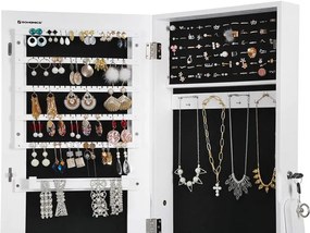 Veľká šperkovnica so zrkadlom JJC69WT