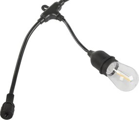 LED svetelná záhradná girlanda LUCENT, 15 m