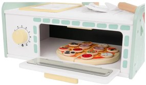 lupilu®  Drevený zmrzlinársky vozík/Pec na pizzu (pizzeria)  (100394095)