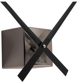 Karlsson KA5974GY dizajnové nástenné nalepovacie hodiny sivá, pr. 80 cm