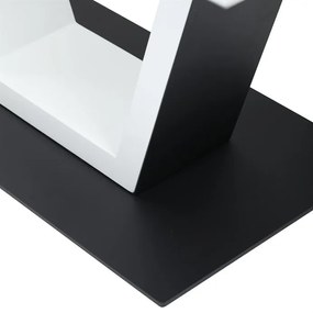 Autronic BONTEC Jedálenský stôl rozkladací 160x90cm, mdf, biela, HT-D1931 WT Farba: Biela