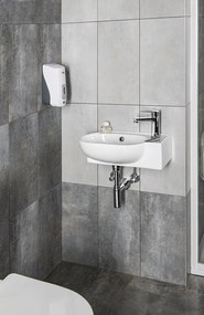 Sapho Sapho, YUMO keramické umývadlo rohové 45x28cm, biela, 3045