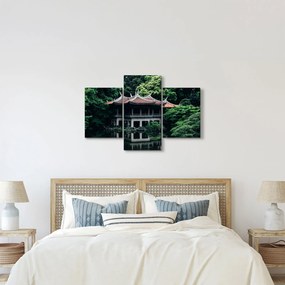 Obraz z japonskej národnej záhrady (90x60 cm)