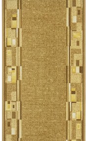 Koberce Breno Behúň BOMBAY 35, šíře role 67 cm, hnedá, viacfarebná