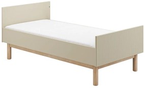 Krémová postieľka 70x140 cm Miloo – Pinio