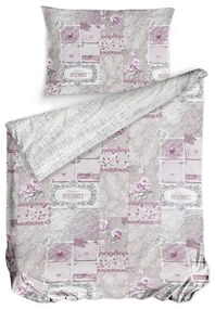 Gipetex Natural Dream Talianská obliečka 100% bavlna Chic Rosa - 140x200 / 70x90 cm