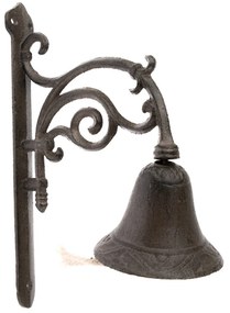 Liatinový zvonček Paz, 25,5 x 20,5 x 10 cm