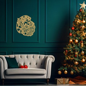 Vianočný Mikuláš na stenu - Drevená preglejka