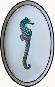 Ručne maľovaný dekoračný podnos Fauna