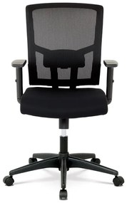 BONTEC Kancelárska stolička, hojdací mechanizmus, čierna sieťovina, KA-B1012 BK Farba: Čierna