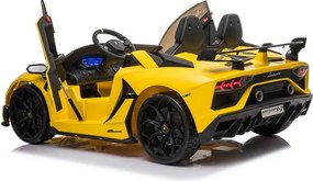 LEAN CARS Elektrické autíčko Lamborghini Aventador SX2028 žlté
