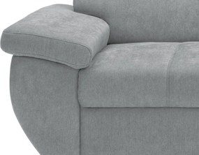 Trojsedák Speedway, svetlo šedá látka