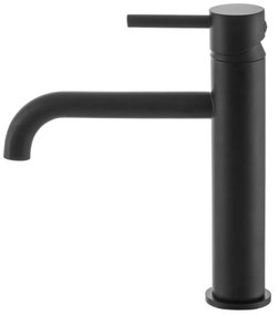 Gamma Roy, umývadlová batéria h-220, čierna matná, GMA-BRYU-BK