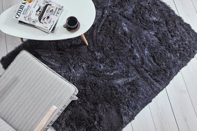 Plyšový detský koberec MAX TMAVO ŠEDÝ