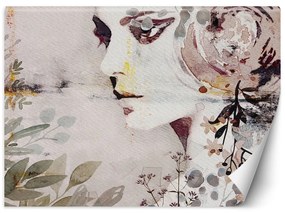 Gario Fototapeta Žena - abstraktné maľované akvarelom Materiál: Vliesová, Rozmery: 300 x 210 cm