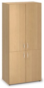 Vysoká skriňa ProOffice 80 x 47 x 178 cm, buk