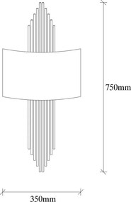 Čierne nástenné svietidlo Rayi – Opviq lights