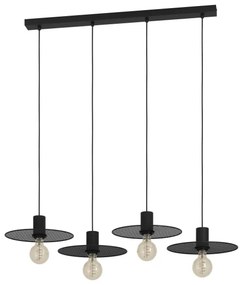 Eglo 43732 - Luster na lanku IKESTON 4xE27/40W/230V
