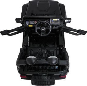 Ramiz Jeep Wrangler Rubicon LIFT elektrické autíčko pre deti čierne