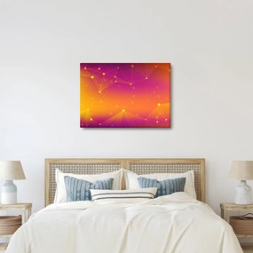 Farebný abstraktný obraz (70x50 cm)