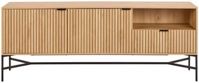 Komoda Jaipur 180 cm dub přírodní