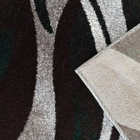 DY Sivo-zelený koberec s abstraktným vzorom Otto 01 Rozmer: 240x330 cm