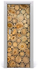 Fototapeta samolepiace na dvere kmeň stromu 75x205 cm