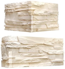 Sadrový obkladový kameň Vesuvio 3 rohový