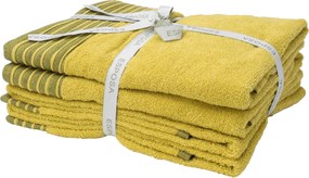 XXXLutz SADA FROTÉ UTERÁKOV, žltá Esposa - Kúpeľňový textil - 004417012301