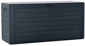 Záhradný box WOODEBOX 280 l - antracit 116 cm PRMBWL280-S433