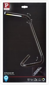 Paulmann 95424- LED/4,5W Stmievateľná dotyková stolná lampa FLEXLINK 5V/USB čierna