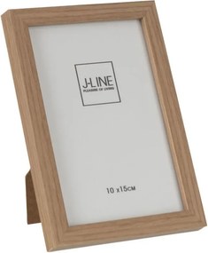 Hnedý drevený fotorámik Ninna S - 12*1,5*17 cm / 10*15 cm