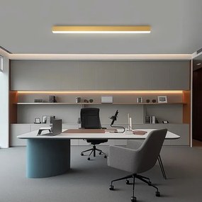 BRILAGI - LED stmievateľné stropné svietidlo SLEEKLINE LED/40W/230V Wi-Fi Tuya zlaté+diaľkové ovládanie