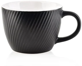 Hrnček SALLY LINES 480 ml čierny