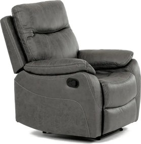 Polohovacie kreslo sivé TV-4092 GREY3