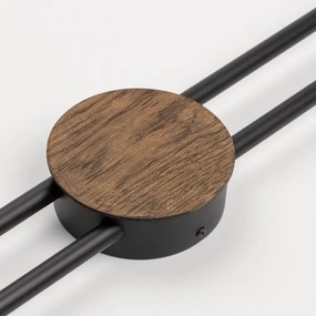 Brilagi - LED nástenné svietidlo WOODY COLLINE LED/15W/230V 80 cm dub orech