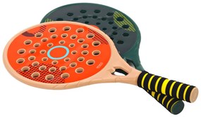 LEAN TOYS Sada 2 detských padelových rakiet s loptičkou