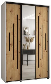 Skriňa 45 Canaris 13 160 biela/artisan/čierna