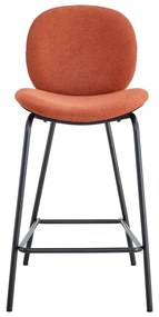 Barové stoličky v súprave 2 ks v tehlovej farbe (výška sedadla 65 cm) Cori – Marckeric