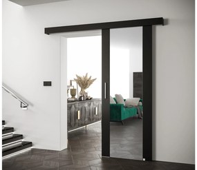 Posuvné dvere 80 cm Slavdro 2 (čierna matná). Akcia -6%. Vlastná spoľahlivá doprava až k Vám domov. 1108811