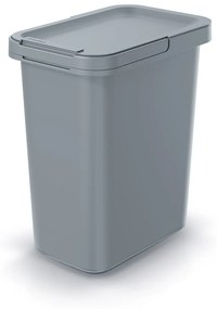 Závesný odpadkový kôš, 12 l, sivá