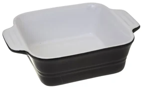 Keramická zapekacia misa Simple Black sada 2ks