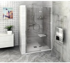 Sprchové dvere Walk-In / dveře 110 cm Polysan Fortis Line FL1411R, 1 ks