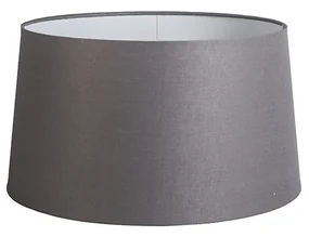 Tienidlo na lampu z ľanu tmavosivá 45 cm
