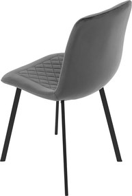 Jedálenská stolička DCL-973 GREY4 Farba: Sivá