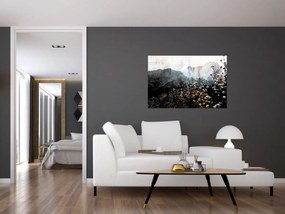 Obraz - Ilustrácie divokých kvetov (90x60 cm)