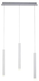 Leuchten Direkt 15203-95 - LED Luster na lanku BRUNO 3xLED/4,8W/230V biela